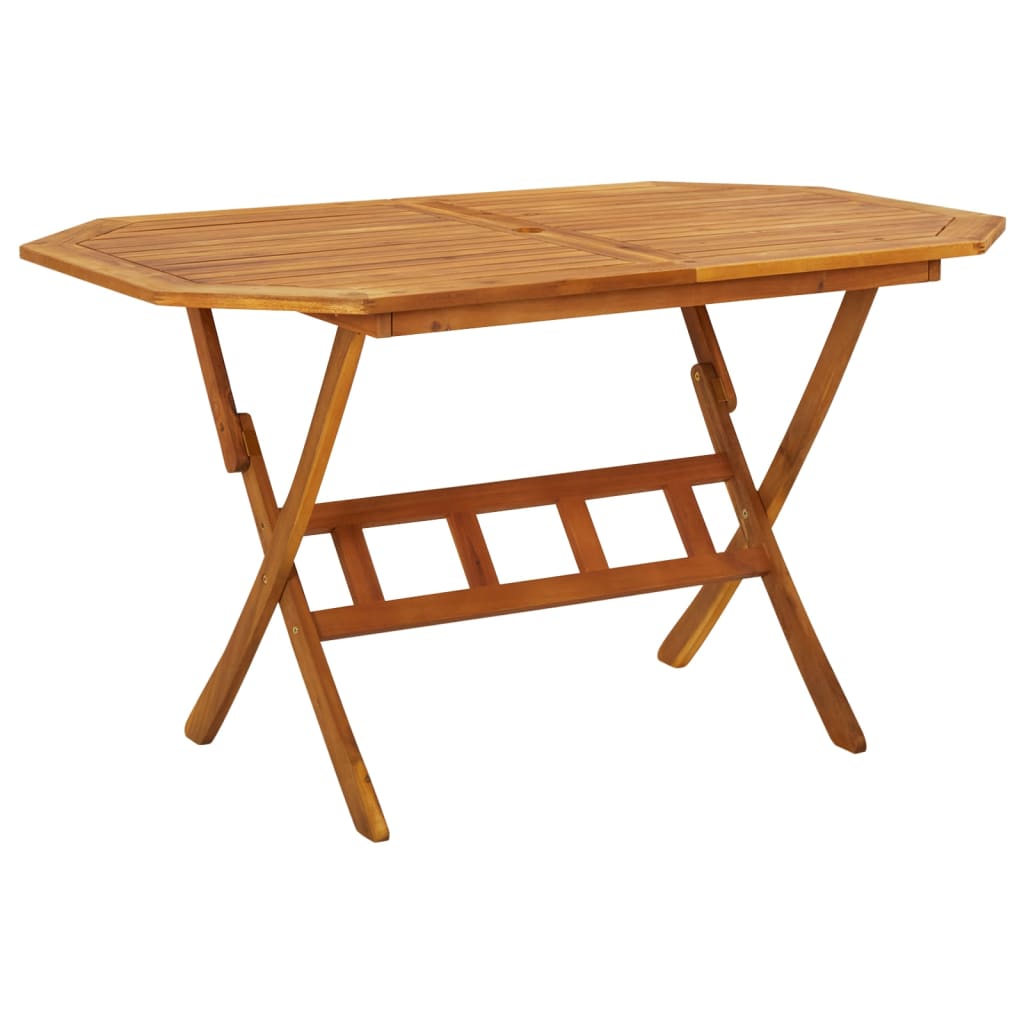 Set Mobili da Pranzo da Giardino 7 pz Legno Massello di Acacia - homemem39