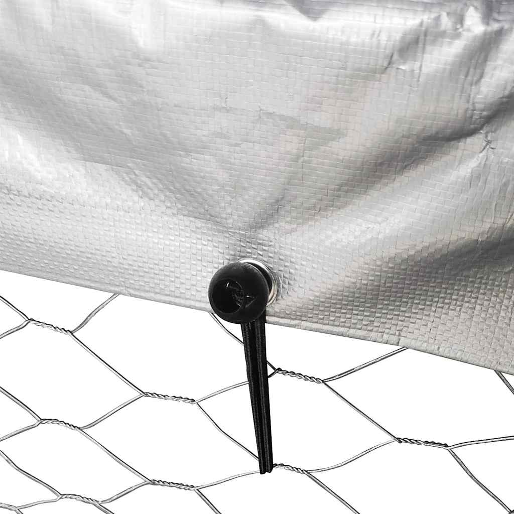 Gabbia per Cani da Esterno con Tetto 300x300x150 cm | homemem39