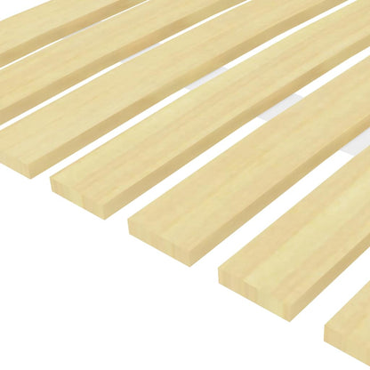 Rete di ricambio per letto con 17 doghe 80x200 cm | homemem39