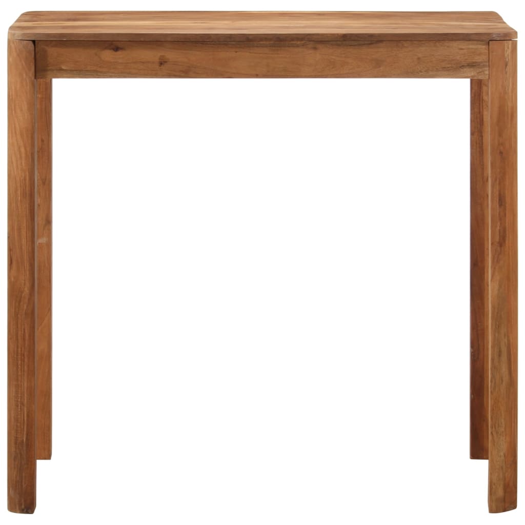 Tavolo da Bar in Legno Acacia con Finitura Ambra 110x55x106 cm | homemem39