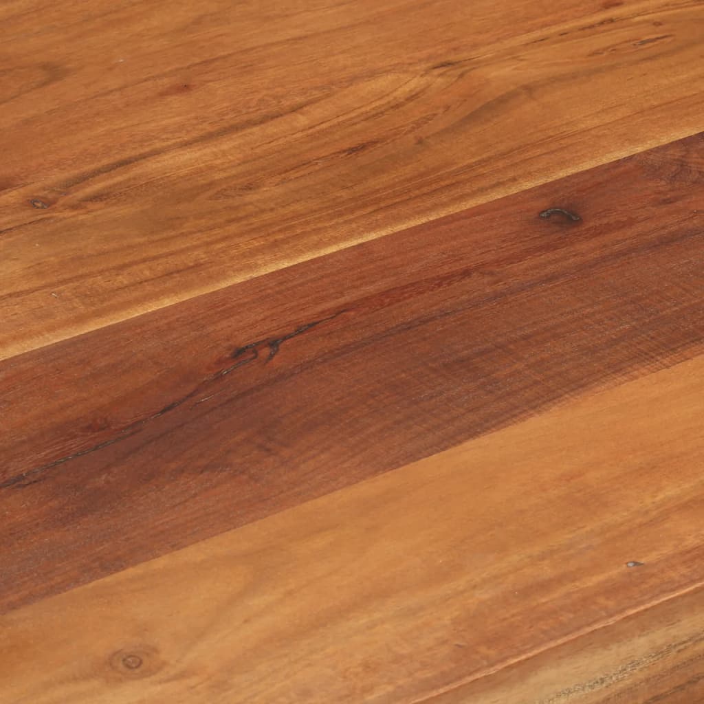 Tavolo da Bar in Legno Acacia con Finitura Ambra 110x55x106 cm | homemem39