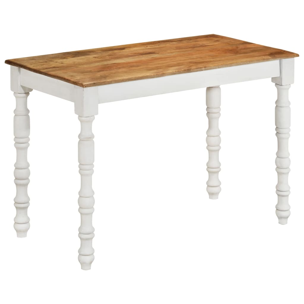 Tavolo da Pranzo 110x60x75 cm in Legno Massello di Mango | homemem39