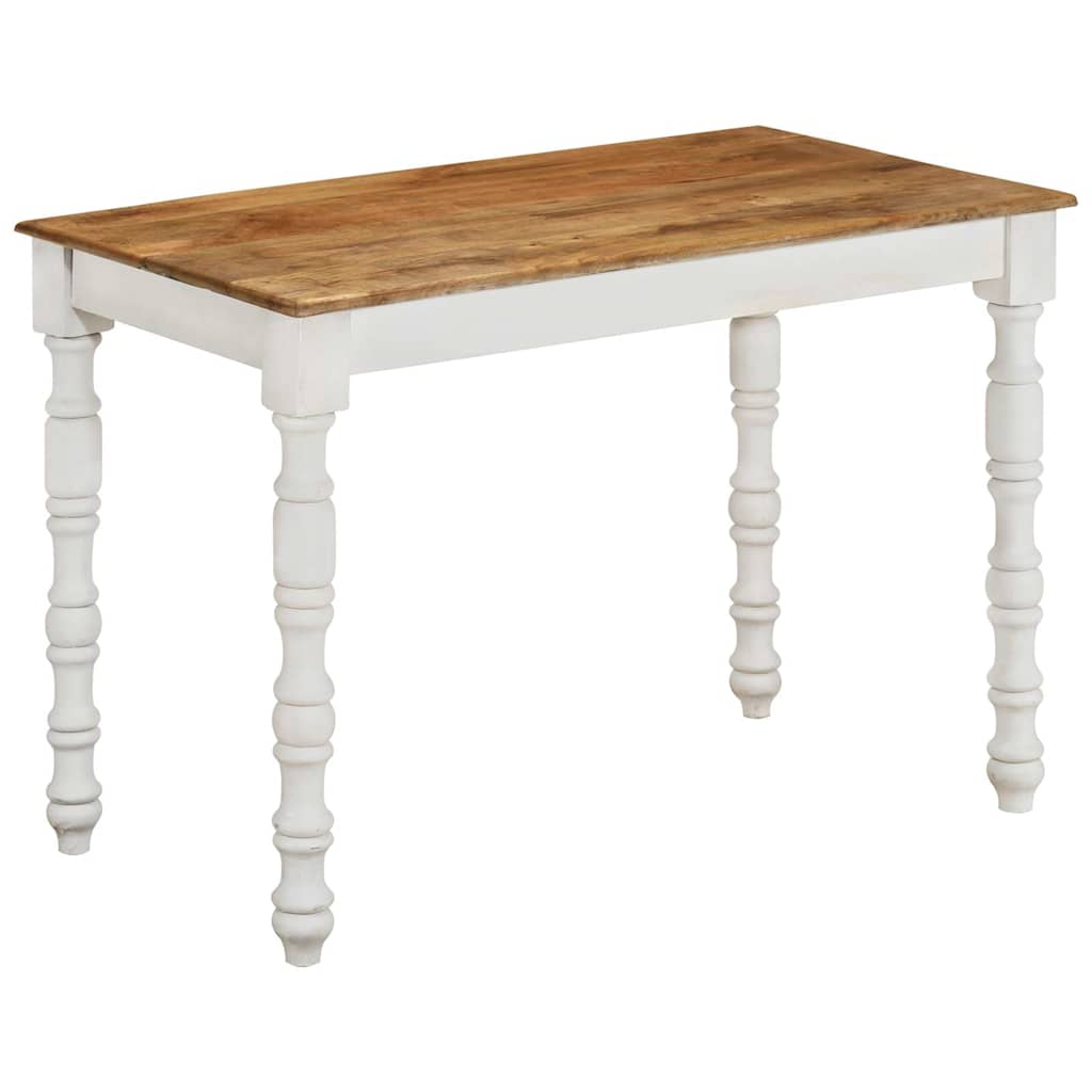 Tavolo da Pranzo 110x60x75 cm in Legno Massello di Mango
