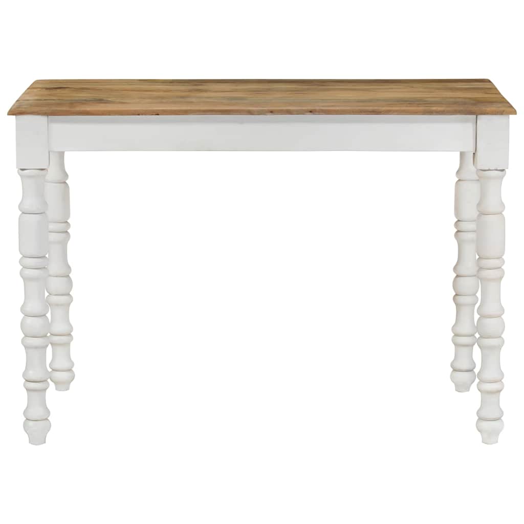 Tavolo da Pranzo 110x60x75 cm in Legno Massello di Mango