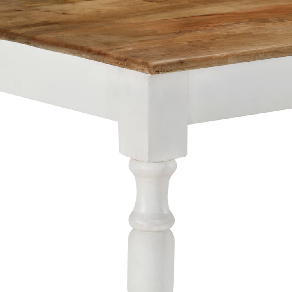 Tavolo da Pranzo 110x60x75 cm in Legno Massello di Mango | homemem39