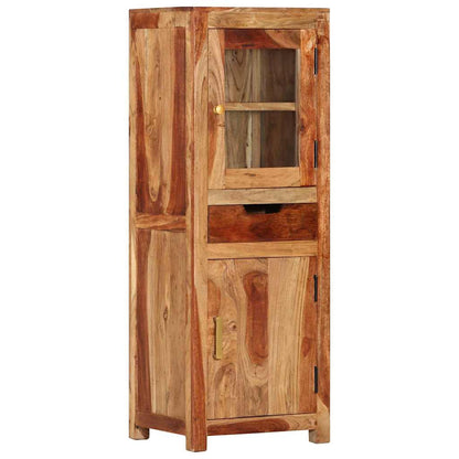 Credenza 40x34x110 cm in Legno Massello d'Acacia