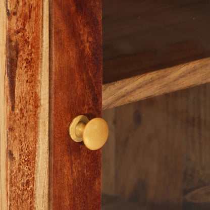 Credenza 40x34x110 cm in Legno Massello d'Acacia