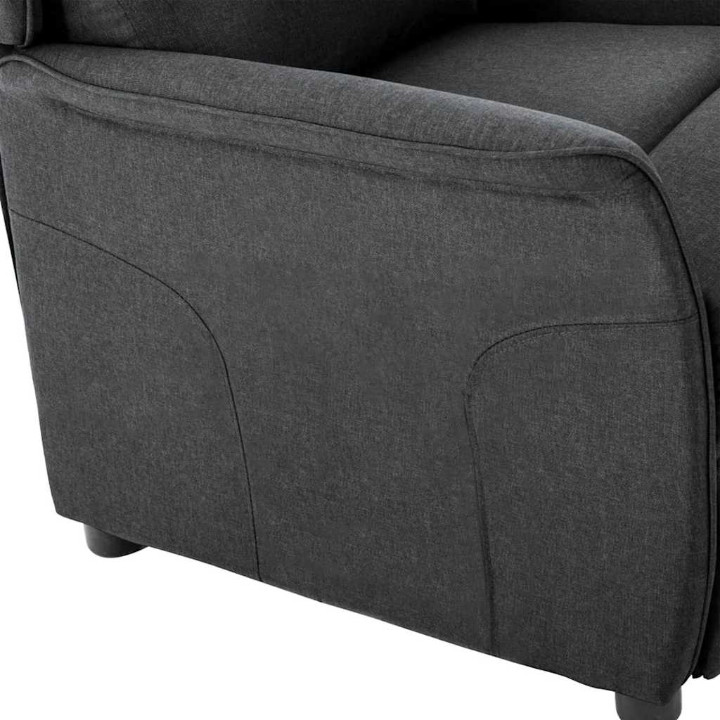 Poltrona reclinabile Grigio scuro 66.5 x 94 x 101.5 cm
