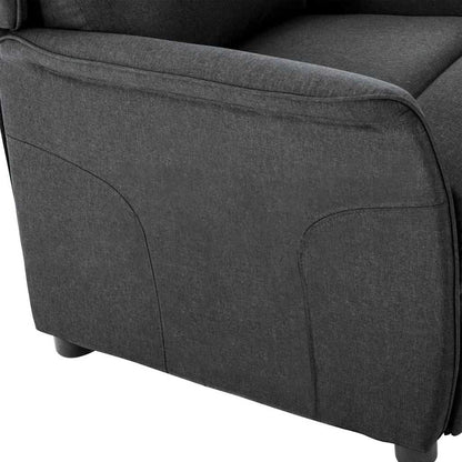 Poltrona reclinabile Grigio scuro 66.5 x 94 x 101.5 cm