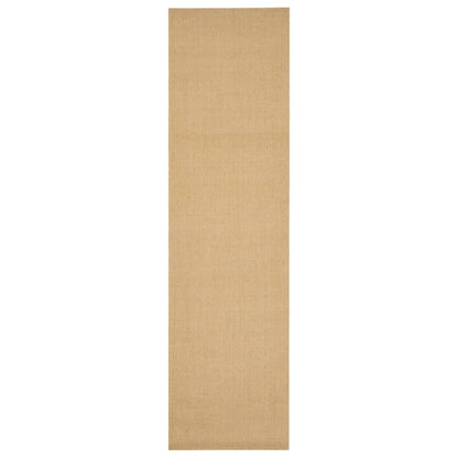Tappeto in Sisal Naturale 80 x 300 cm - homemem39