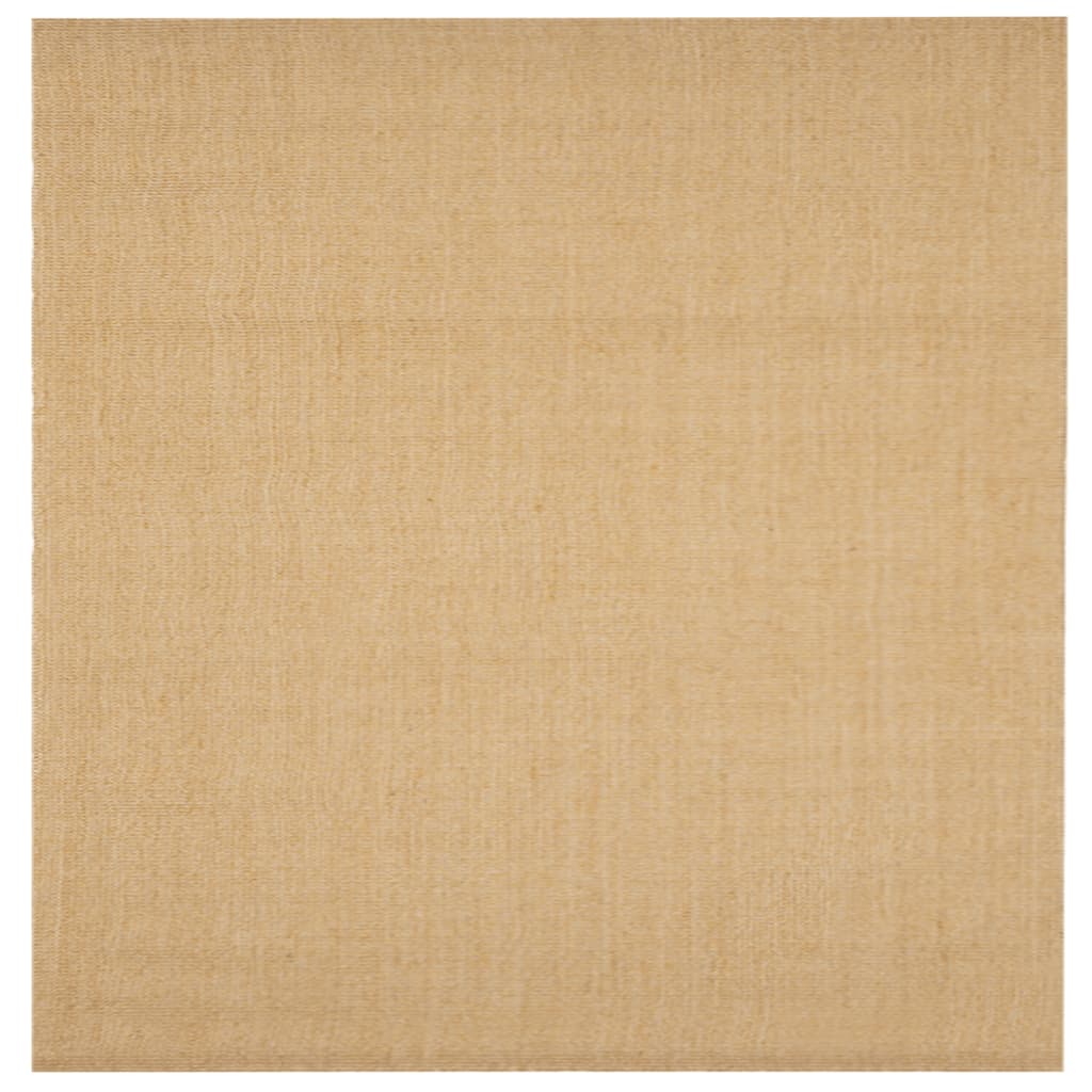 Tappeto in Sisal Naturale 100 x 100 cm - homemem39