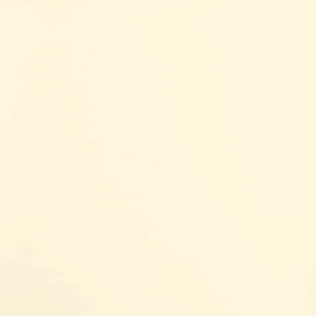 Sedie da Pranzo Girevoli 6 pz Crema in Tessuto