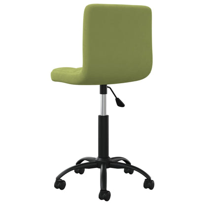 Sedia da Pranzo Girevole Verde Chiaro in Velluto | homemem39