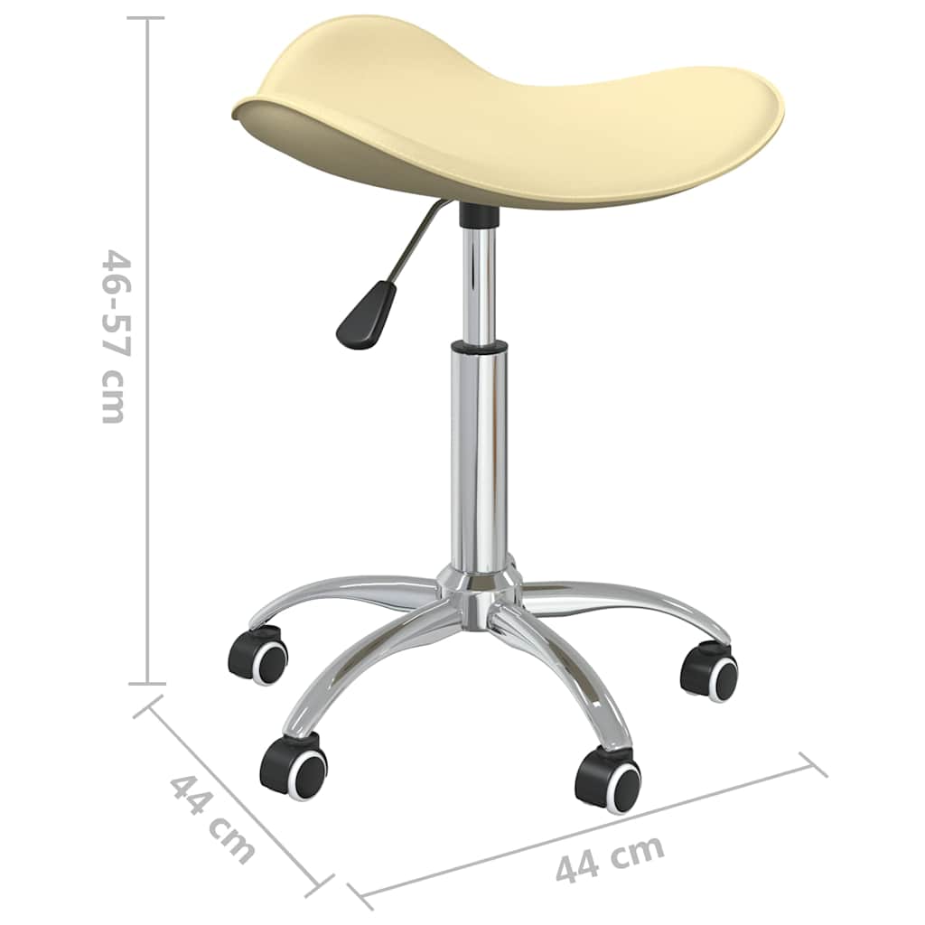 Sedia da Ufficio Crema in Similpelle