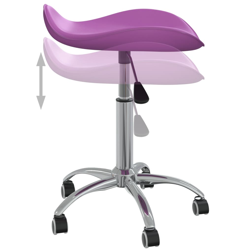 Sedia da Ufficio Viola in Similpelle | homemem39
