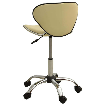 Sedia da Ufficio Crema in Similpelle