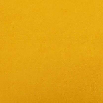 Sedie da Pranzo Girevoli 4 pz Giallo Senape in Velluto | homemem39