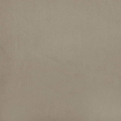 Sgabello Rotondo con Contenitore Grigio Scuro in Velluto 31 x 37 cm - homemem39