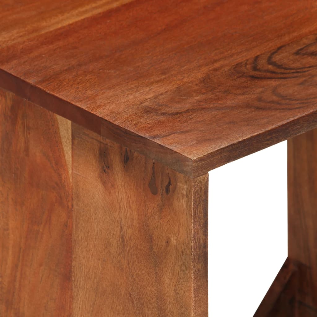 Mensola 40x30x40 cm in Legno Massello di Acacia | homemem39
