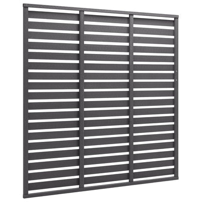 Pannello di Recinzione in WPC 180x180 cm Grigio | homemem39