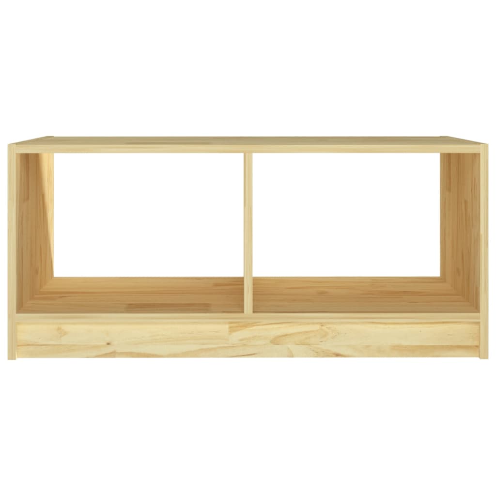 Tavolino da Salotto 75x50x33,5 cm Legno Massello di Pino - homemem39