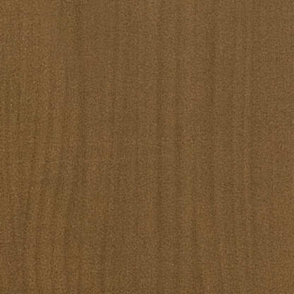 Tavolino da Salotto ambra 75x50x33,5 cm Legno Massello di Pino | homemem39
