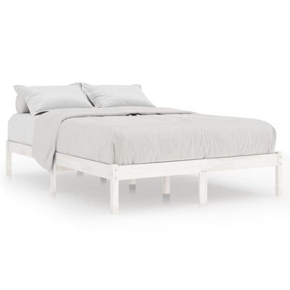 Giroletto Bianco in Legno Massello di Pino 120x200 cm | homemem39