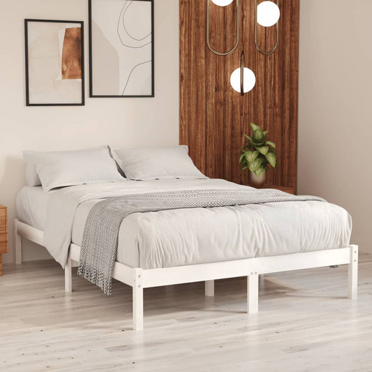 Giroletto Bianco in Legno Massello di Pino 120x200 cm | homemem39