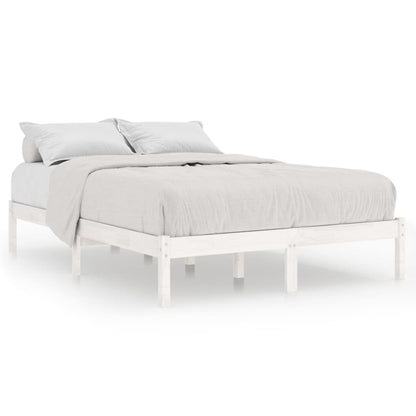 Giroletto Bianco in Legno Massello di Pino 140x200 cm | homemem39