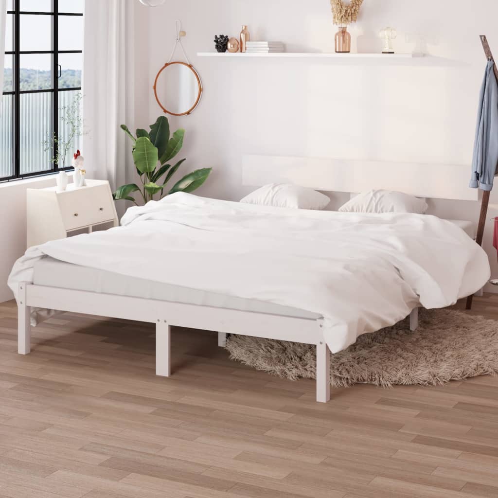 Giroletto in Legno Massello di Pino Bianco 180x200 cm | homemem39