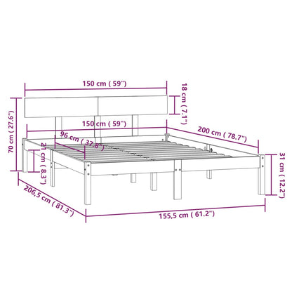 Giroletto Massello Pino 150x200cm King Size | homemem39