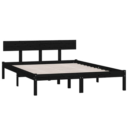 Giroletto Nero Massello Pino 150x200cm King Size | homemem39