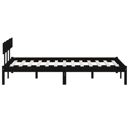 Giroletto Nero Massello Pino 150x200cm King Size | homemem39