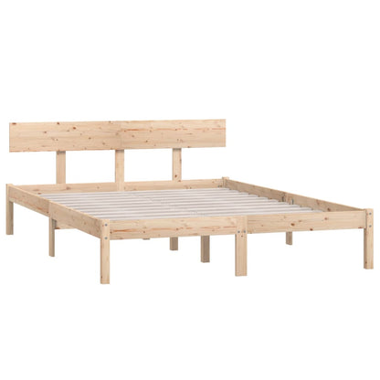Giroletto senza Materasso in Legno Massello 160x200 cm | homemem39