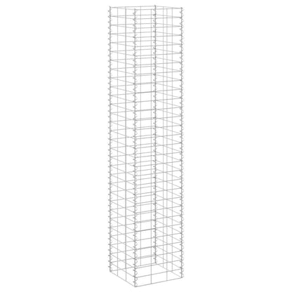 Fioriere Rialzate a Gabbione 3 pz 30x30x150 cm in Ferro | homemem39