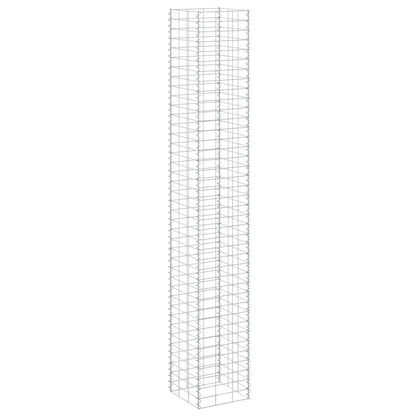 Fioriere Rialzate a Gabbione 3 pz 30x30x200 cm in Ferro | homemem39