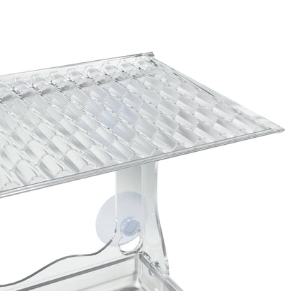 Mangiatoie per Uccelli da Finestra 2 pz in Acrilico 30x12x15 cm | homemem39