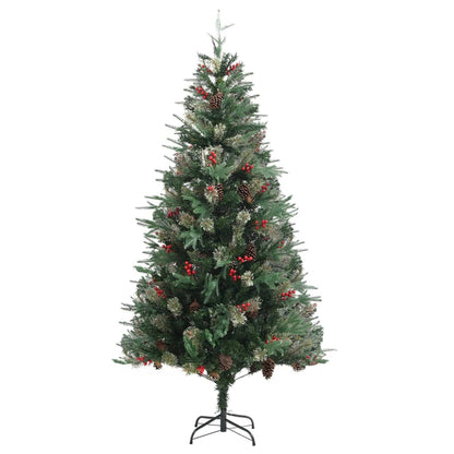 Albero di Natale con Pigne Verde 225 cm in PVC e PE - homemem39