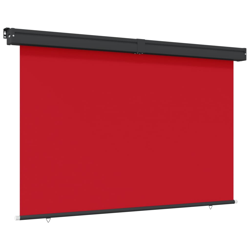 Tendalino Laterale per Balcone 165x250 cm Rosso - homemem39