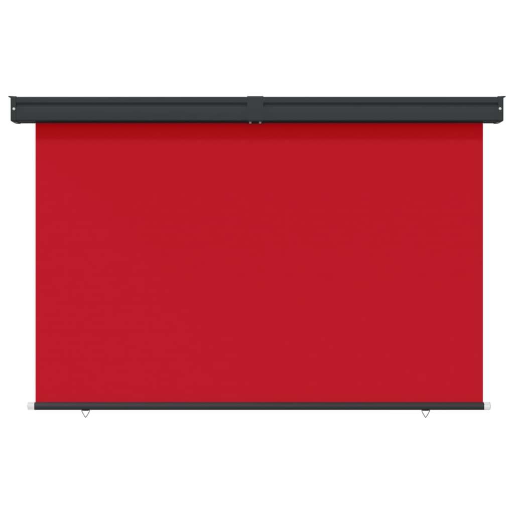 Tendalino Laterale per Balcone 165x250 cm Rosso - homemem39