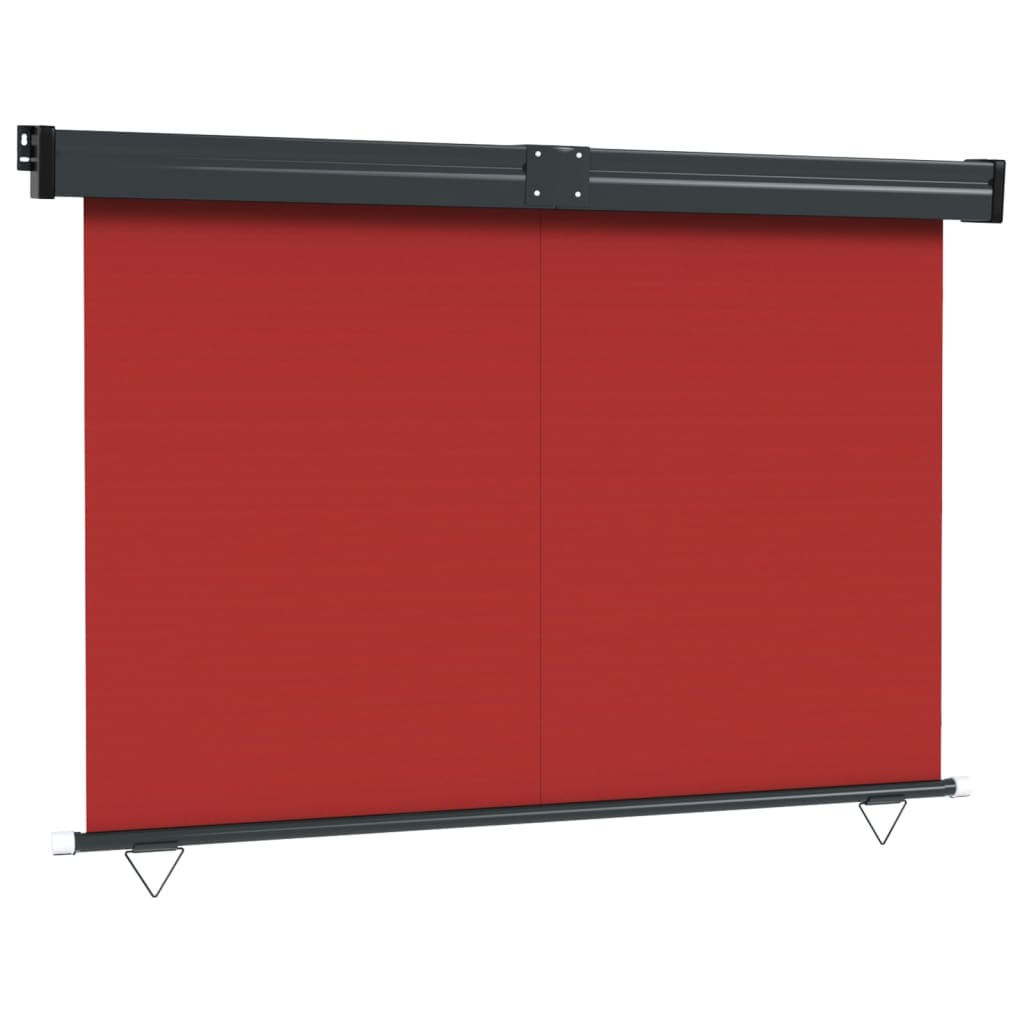 Tendalino Laterale per Balcone 165x250 cm Rosso - homemem39