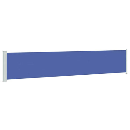 Tenda Laterale Retrattile per Patio 117x600 cm Blu