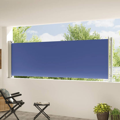 Tenda Laterale Retrattile per Patio 117x600 cm Blu | homemem39