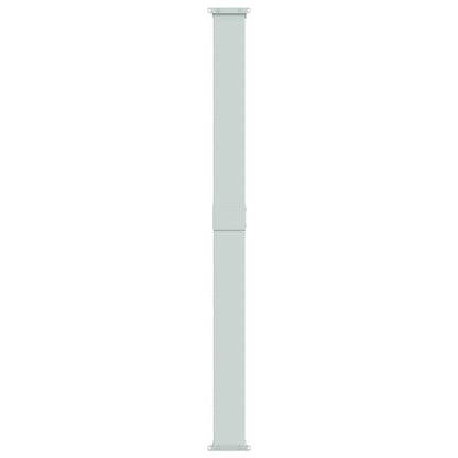 Tenda da Sole Laterale Retrattile per Patio 180x600 cm Nera | homemem39