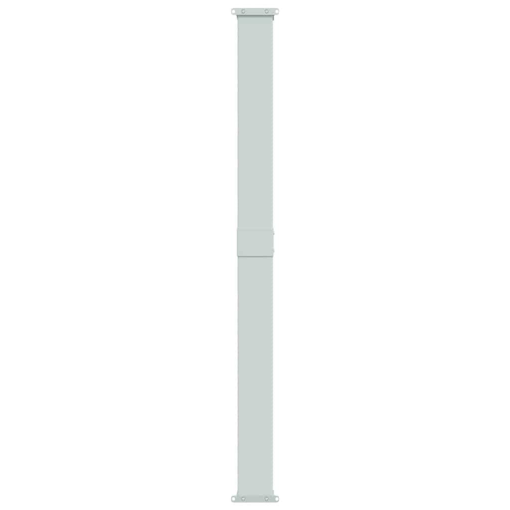 Tenda da Sole Laterale Retrattile per Patio 180x600 cm Nera