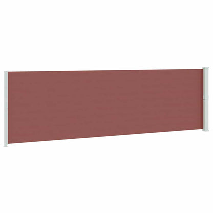 Tenda da Sole Laterale Retrattile per Patio 180x600 cm Marrone