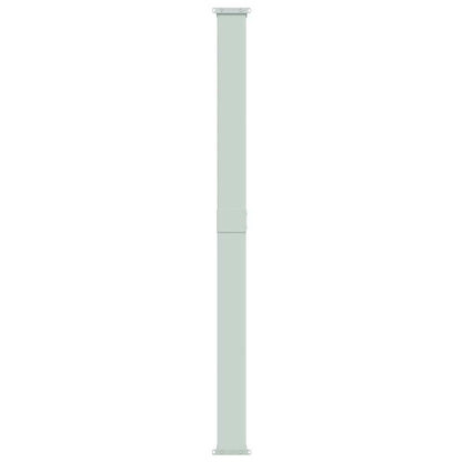 Tenda da Sole Laterale Retrattile per Patio 200x600 cm Nera