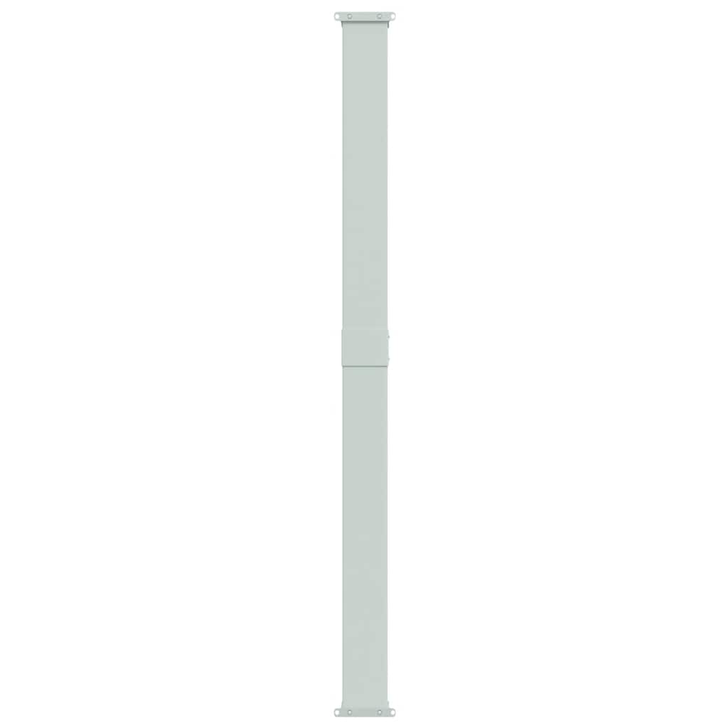 Tenda da Sole Laterale Retrattile per Patio 200x600 cm Crema | homemem39
