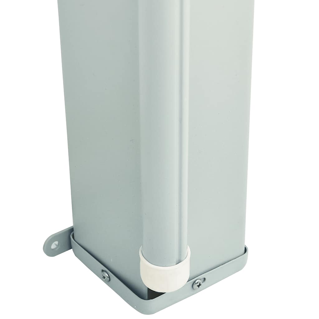 Tenda da Sole Laterale Retrattile per Patio 200x600 cm Crema | homemem39