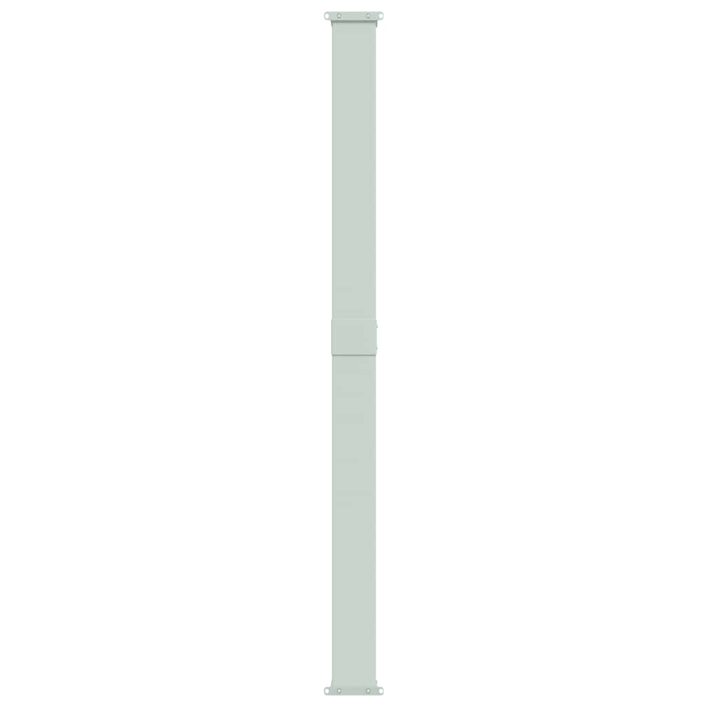 Tenda da Sole Laterale Retrattile per Patio 200x600 cm Grigia | homemem39